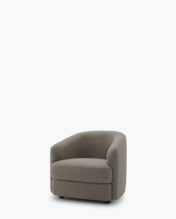 New Works Covent lounge chair dark Taupe