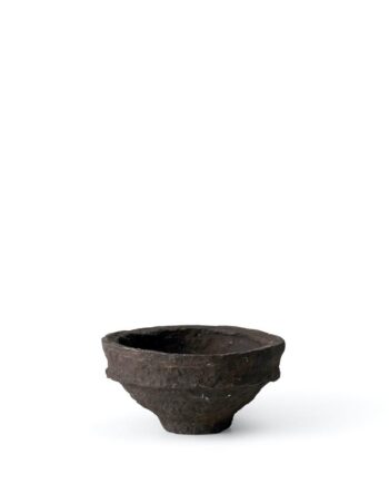 SUSTAIN Sculptural Bowl brown S